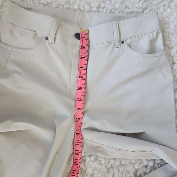 lululemon City Sleek 5 Pocket Wide Leg Hi-Rise 7/8  Lengh Cropped pant Sz 28 Y2K - Picture 14 of 16